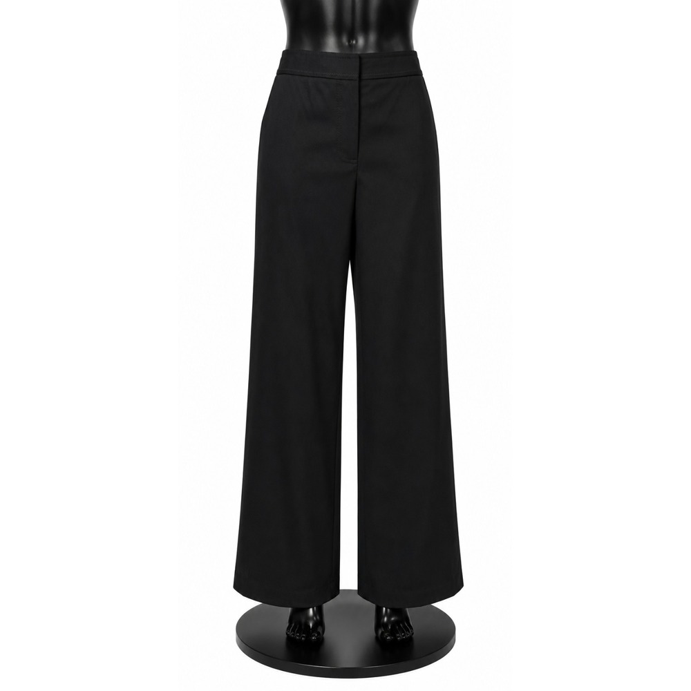 Cutter & Buck Womens Shannon Casual Boot Cut Pants Size 8 Black Cotton Stretch